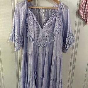 Light purple Boho Dress